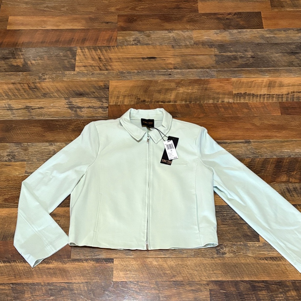 Chic Mint Blazer by Truth by Republic